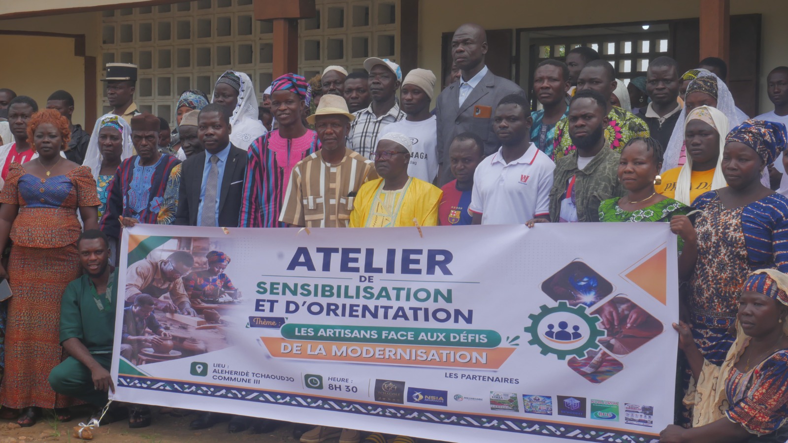 Tchaoudjo 3 : les artisans sensibilisés aux défis de la modernisation lors d'un atelier à Aléhéridè